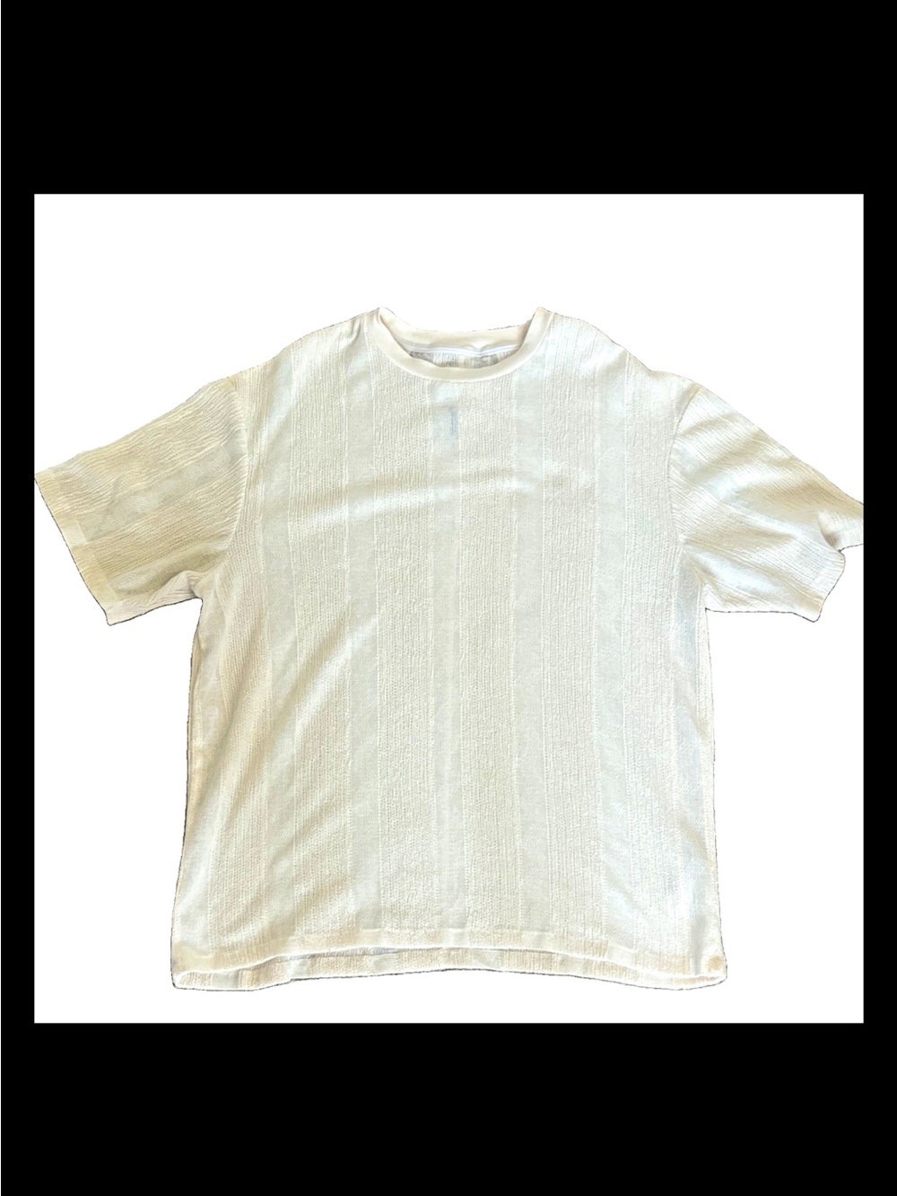 Cactus Ivory Short-Sleeve Crew Neck Shirt